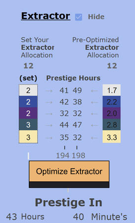 Extractor (Optimizer)