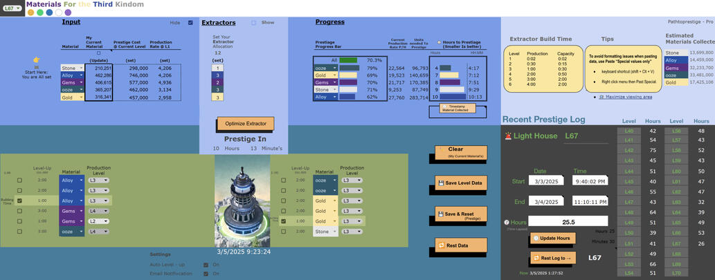 PathToPrestige - Game Tool (Pro Feature)